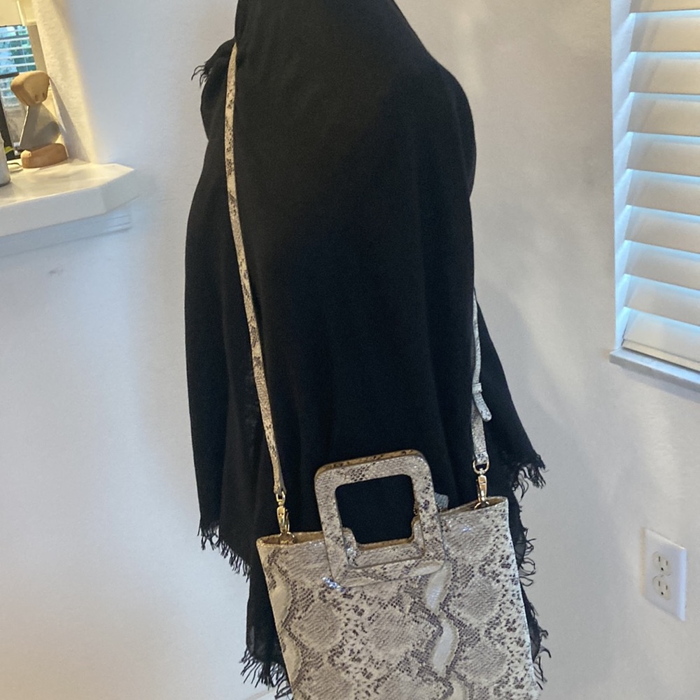 Python Snakeskin Leather Tmrw Studio Handbag. Nwot - image 2